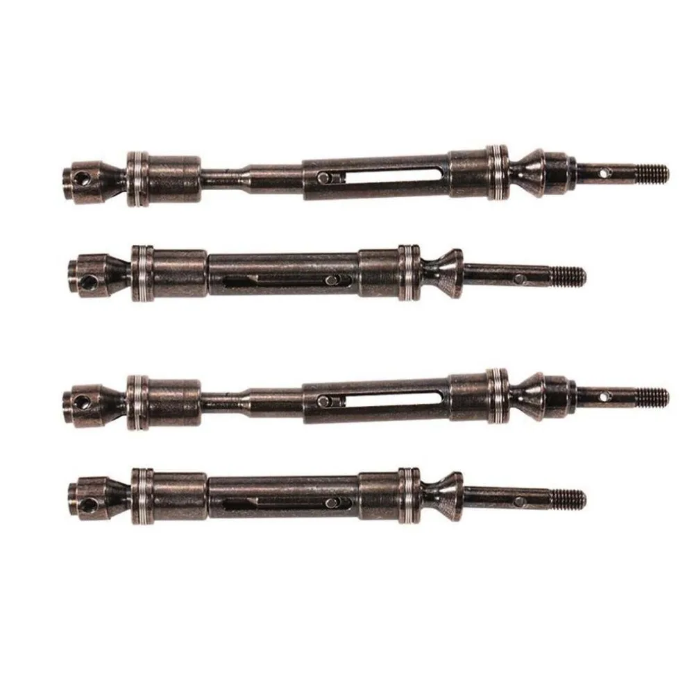 Нержавеющая #45 передний задний приводной вал для 1/10 Traxxas Slash 4X4 Rustler VXL Stampede