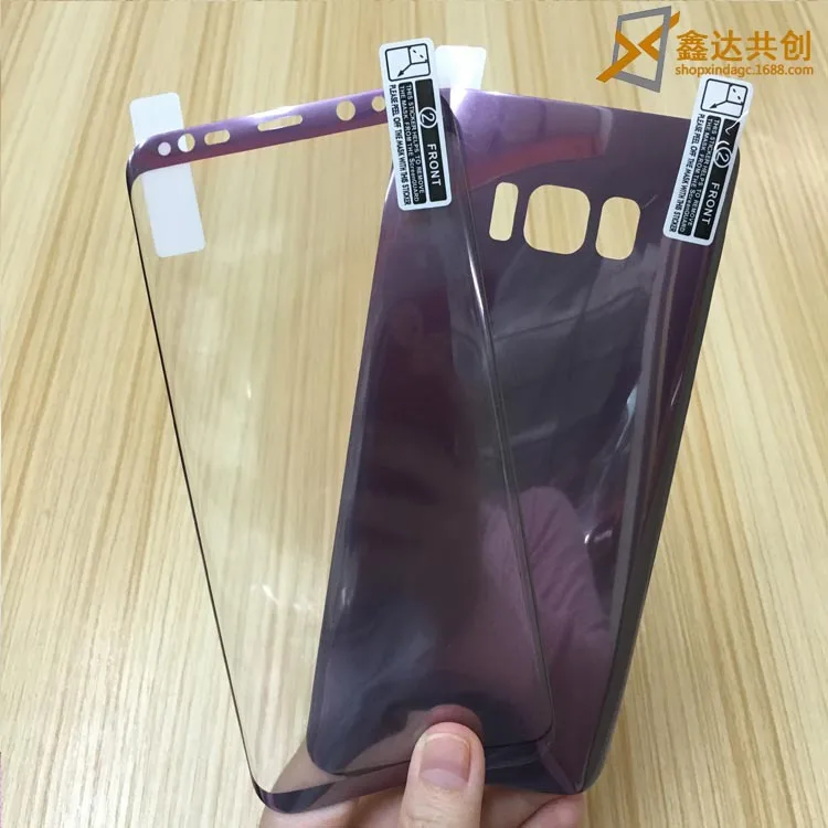 3D изогнутая полностью покрывающая мягкая ПЭТ пленка Передняя + задняя защитная