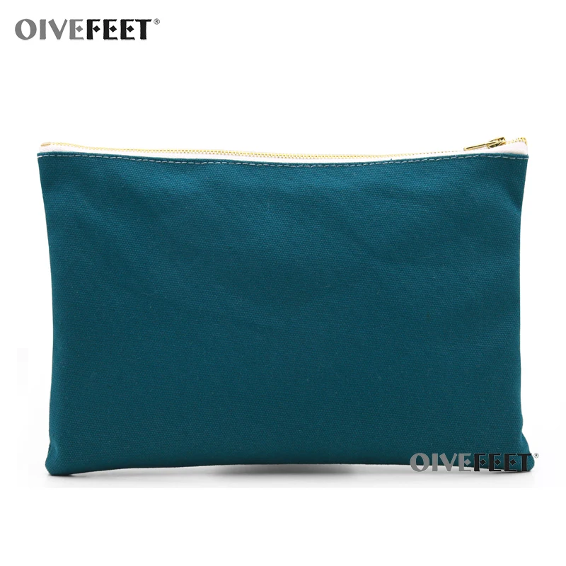 OIVEFEET объемом 16 унций однотонная из хлопка парусины женские сумки натуральной