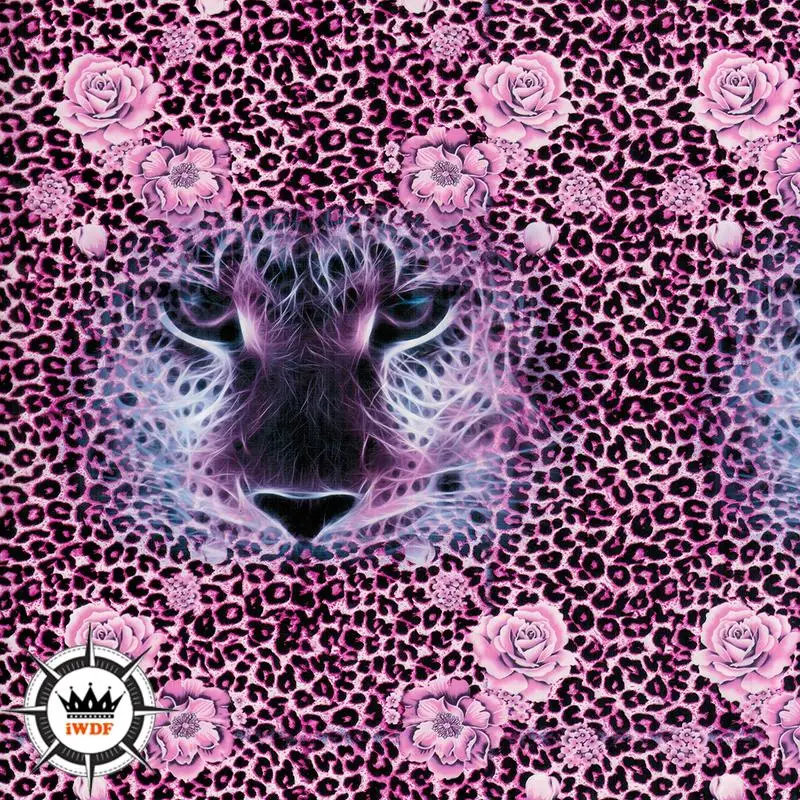 

6.6ft/19.7ft/33ft length water transfer pringting film Width 1.6ft leopard hydro film H144-1