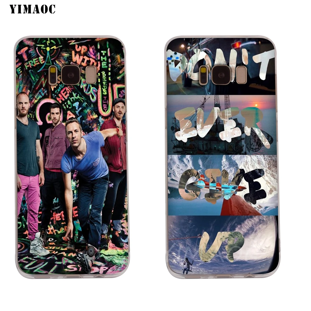 YIMAOC Coldplay мягкий чехол для Galaxy j3 j5 j6 j7 A5 2016 2017 A6 A9 2018 Примечание 8 9 S7 край S8 S9 S10 плюс