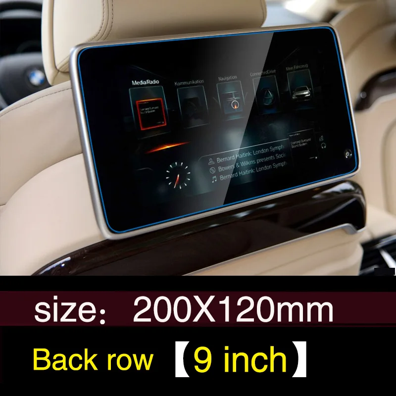 Автомобильная навигация GPS экран Стальная Защитная пленка для BMW M5 5 6 7 серии F10 GT F07