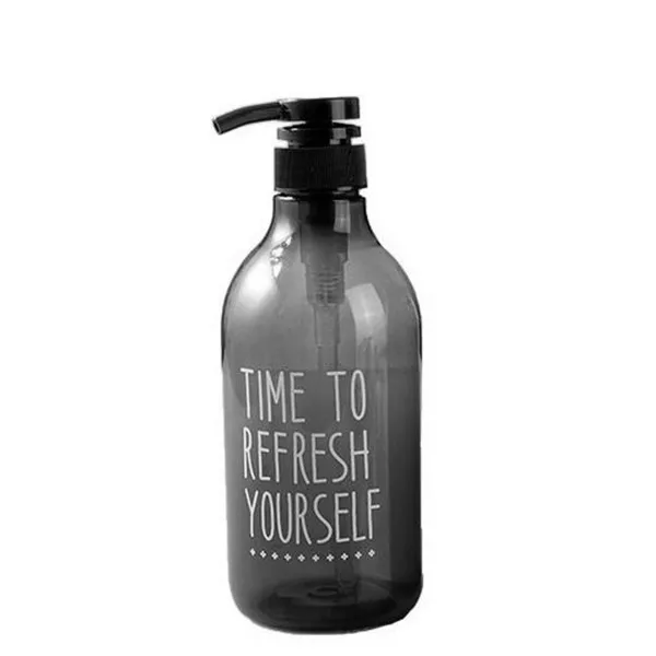 Gray 600ml OYOURLIFE 600 мл диспенсер для мыла косметические бутылки для ванной дезинфицирующий шампунь для мытья тела лосьон бутылка для путешествий - Цвет: Gray 600ml