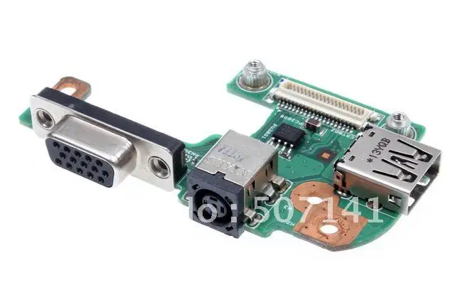 Бесплатная доставка для Dell Inspiron N5110 DN15 AMD CRT DC Jack USB 2 0 плата VGA 488.4ie05. 011|dc jack|usb 2.0jack dc |