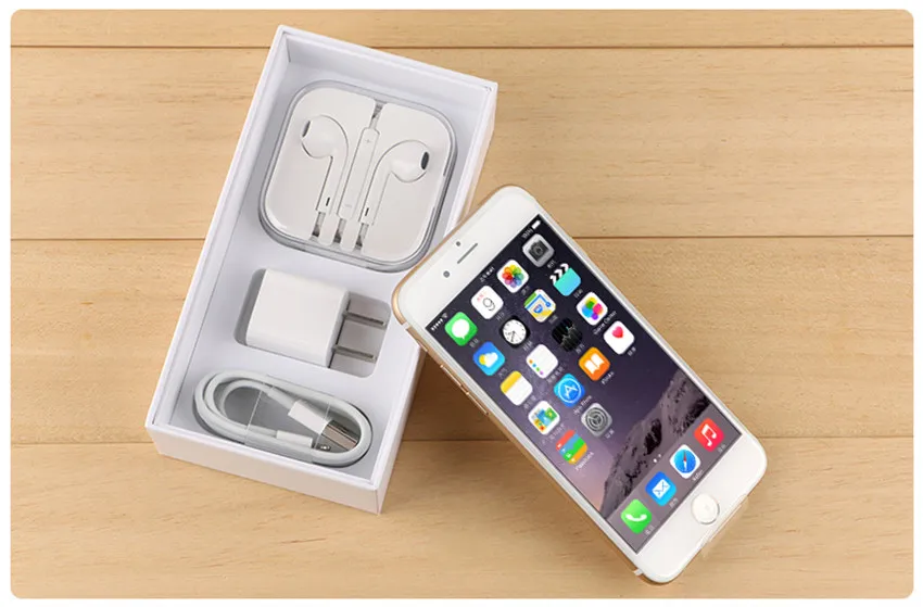 Apple iPhone 6, герметичная коробка, заводской разблокированный смартфон, двухъядерный, 4,7 дюймов, 128 Гб ПЗУ, 8 Мп, Мультитач, WCDMA, 4G, LTE телефон
