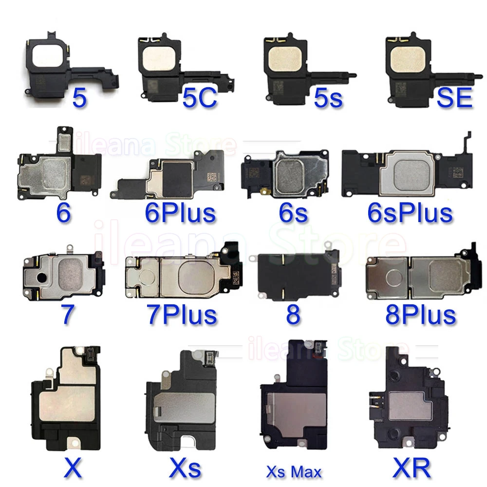 Громкоговоритель Flex для iPhone 6 6s 7 Plus 5S SE 5C 5 громкий звуковой сигнал звонка динамик гибкий кабель для iPhone X XR Xs Max