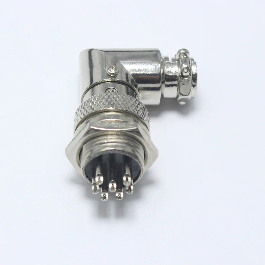 1 комплект GX16 7Pin Авиационная вилка 16 мм 7-контактный Прямоугольный штекер +