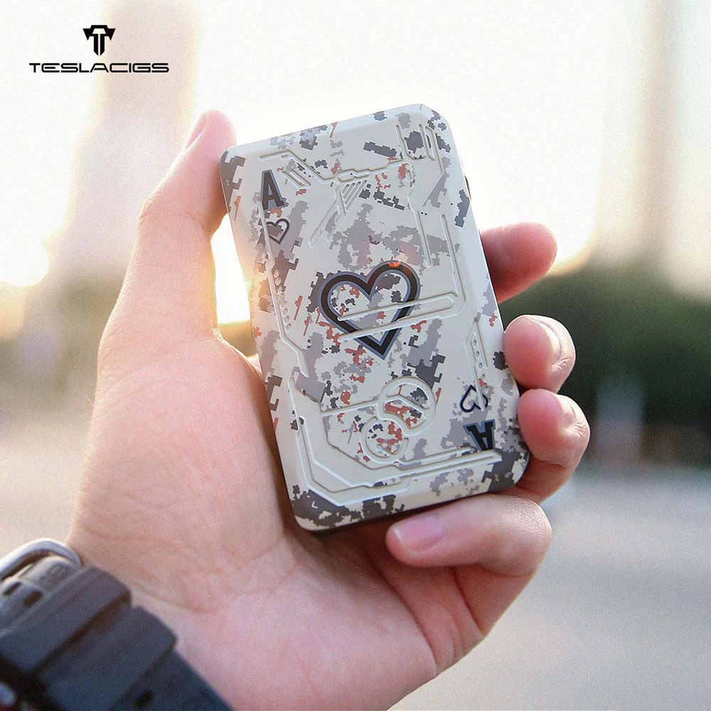 Оригинал Тесла покер 218 модель TC Vape Mod Вт поддержка Tallica мини/Смола Танк Teslacigs VS