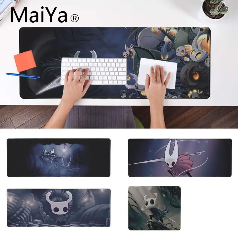 

Maiya New Design hollow knight Gamer Speed Mice Retail Small Rubber Mousepad Free Shipping Large Mouse Pad Keyboards Mat