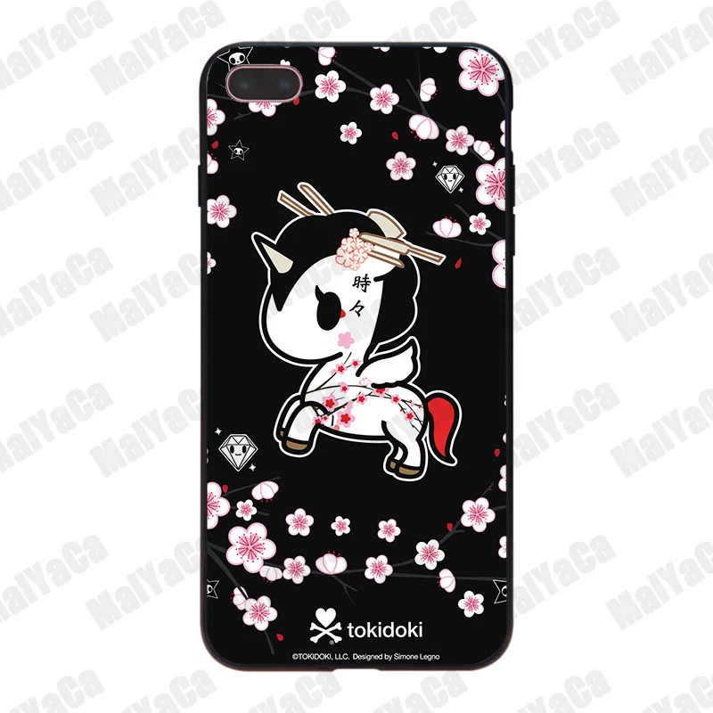 MaiYaCa Tokidoki мультфильм лицо Топ подробные Популярные чехлы для телефонов Apple iPhone 8 7 6