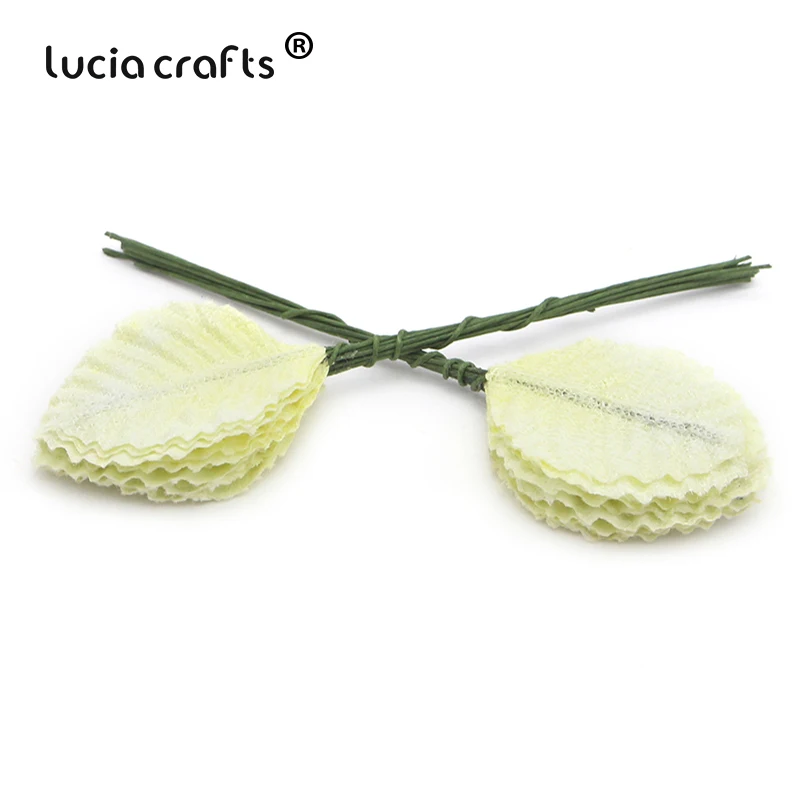 Декоративные искусственные листья Lucia crafts A0703 50 шт./100 шт.|Искусственные и сухие