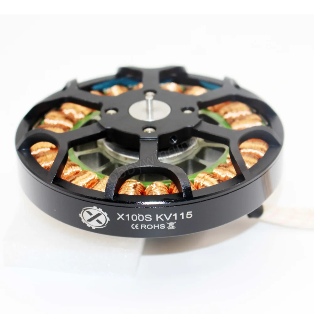Мотор X100S KV100 KV115 бесщеточный высокой загрузки для большого мультикоптера