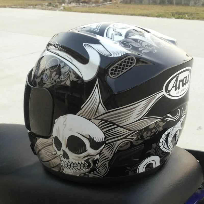 ARAI de cara completa moto rcycle moto Cruz casco de seguridad de la CEPE certificate hombre mujer casco moto casque de Capace