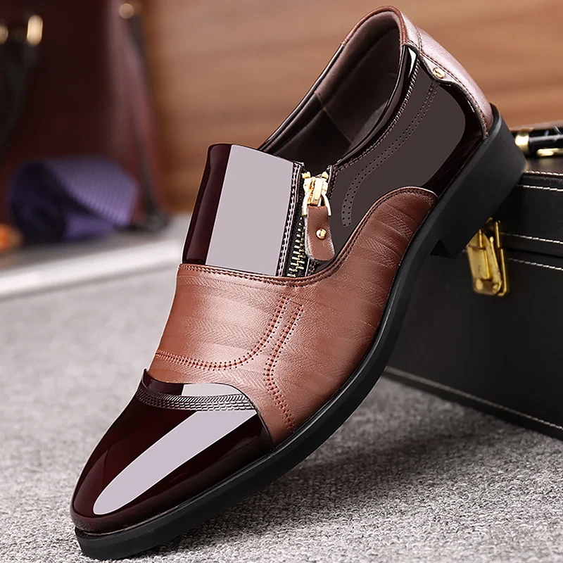 Мужская обувь из натуральной кожи весна-осень дизайнерская повседневная на