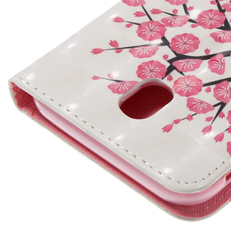 Flip Wallet Rhinestone Leather Painted Phone Soft Bling Cover Shell Coque for Samsung Galaxy A3 A5 J3 J5 J7 2016 2017 US EU Case | Мобильные
