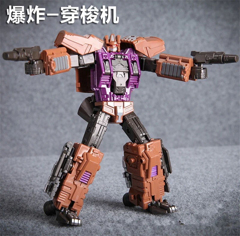 Прохладный Jinbao негабаритных Трансформация Робот игрушка брутикус WB Warbotron натиск драки свинья взрыв от 5 в 1 фигурка