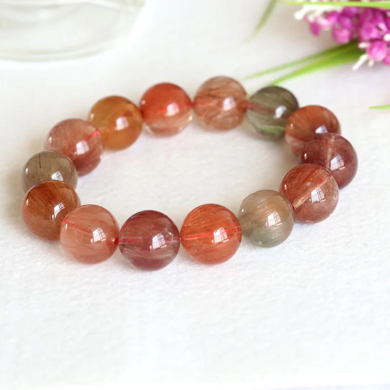 Высококачественный натуральный Радужный красный зеленый желтый оранжевый