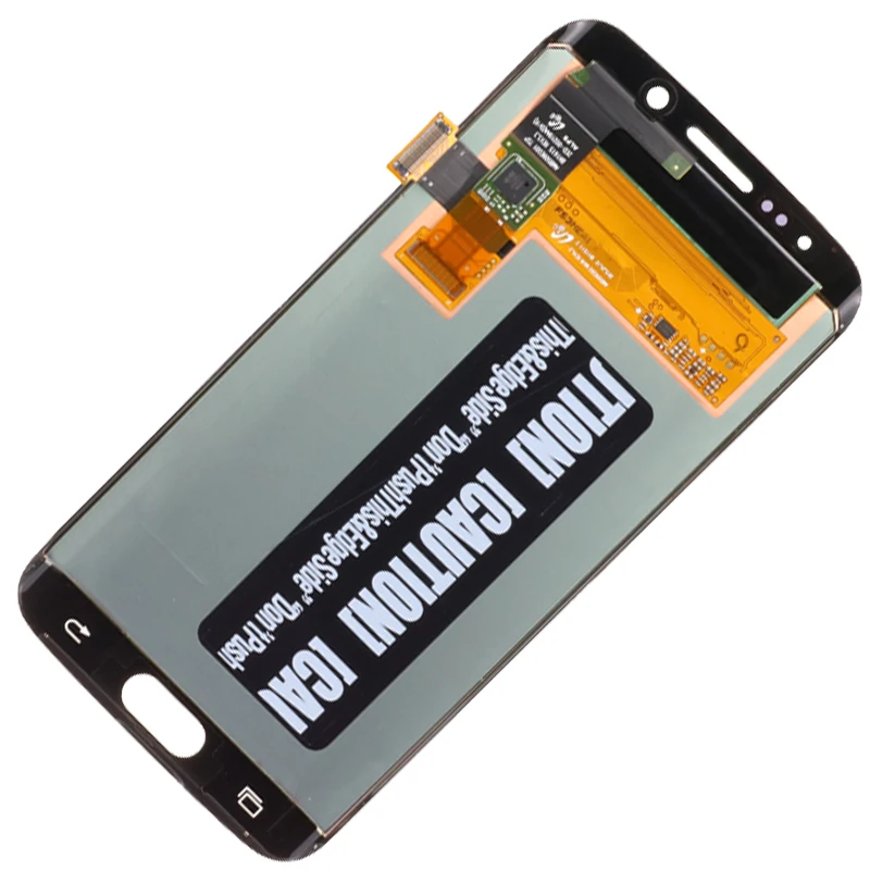 S6 Edge lcd для samsung Galaxy S6 Edge lcd Рамка Дисплей кодирующий преобразователь сенсорного экрана в сборе lcd S6 Edge G925F сенсорный экран