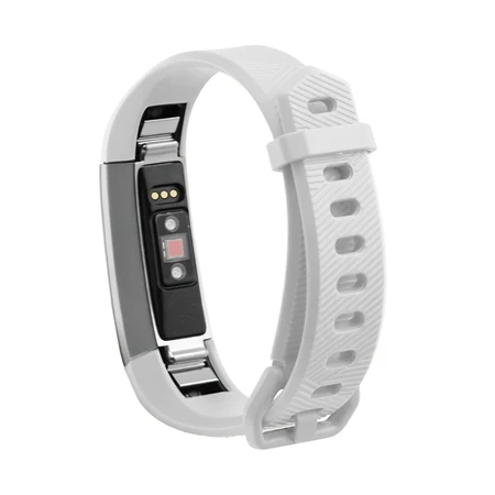 Белый Высококачественный мягкий силиконовый ремешок для Fitbit Alta HR, ремешок на запястье, большой маленький браслет, ремешок для часов, умный Браслет Correa - Цвет: Белый