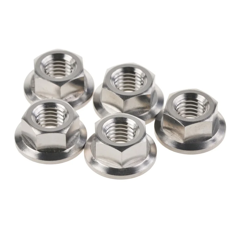 

Титановая гайка wanifa M10x 1,0 1,25 мм 1,5 мм, шестигранная Фланцевая гайка для Honda Suzuki Yamaha Bluing Gold Rainbow, упаковка из 5 штук