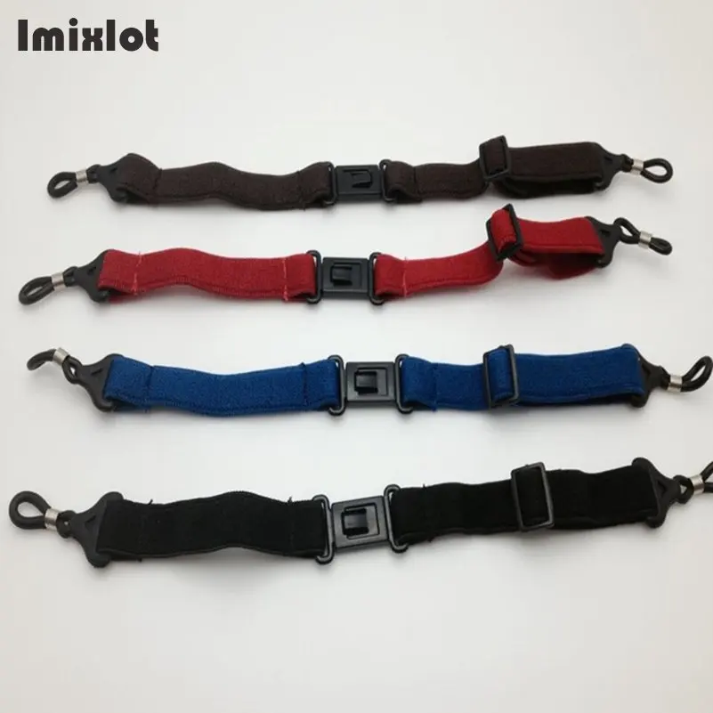 Imixlot, 4 цвета, ремешок для очков, детский шнур для очков, регулируемый эластичный ремешок, шнур для очков, веревка, цепочка для солнцезащитных очков