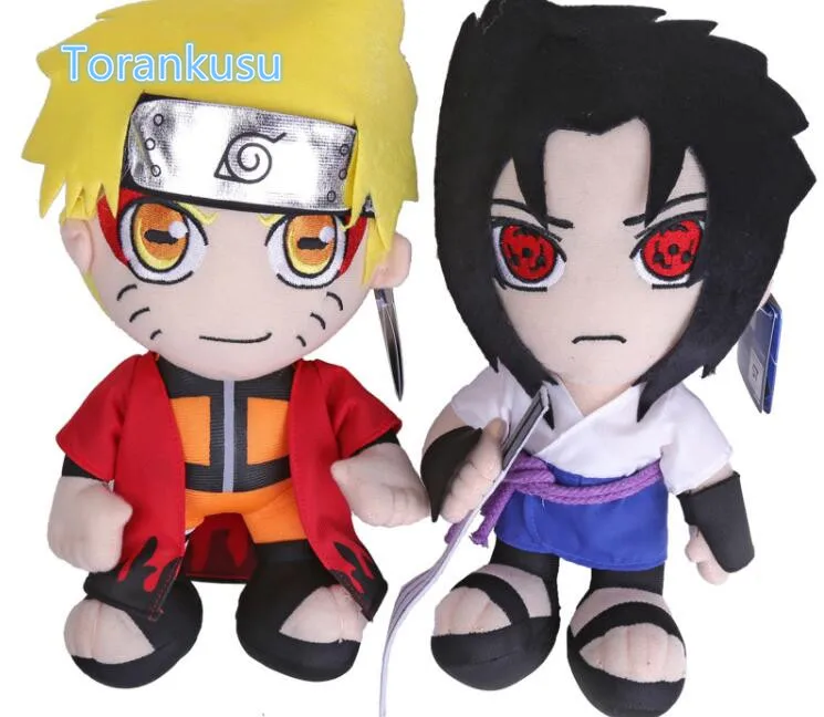 Мягкие плюшевые игрушки Naruto Uzumaki Uchiha Sasuke 30 см Rikudousennin ST06 | Игрушки и хобби