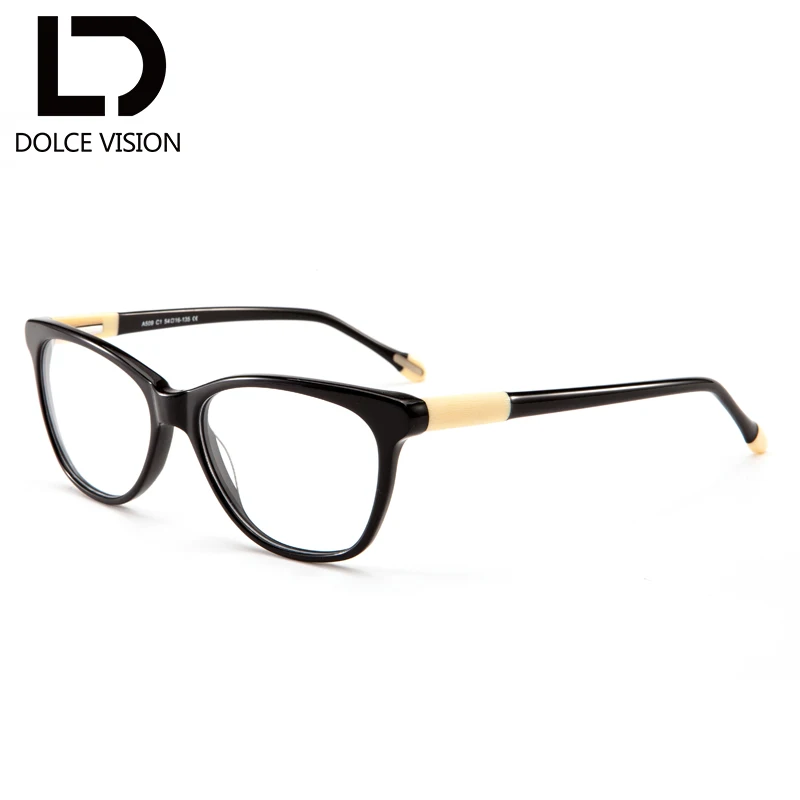 Женские Овальные оптические очки с защитой от синего излучения для диоптрий