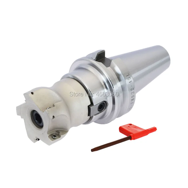 

BT40-FMB22-45L 60L Mohs face milling handle+BAP400R 50 22 4T 63 22 4T face milling cutter head+10pcs APMT1604 H2 carbide blade