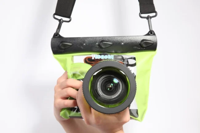 Green-L Tteoobl GQ-518L Водонепроницаемая сухая сумка 20 м для подводного плавания чехол для камеры для Canon Nikon DSLR SLR - Цвет: Green-L