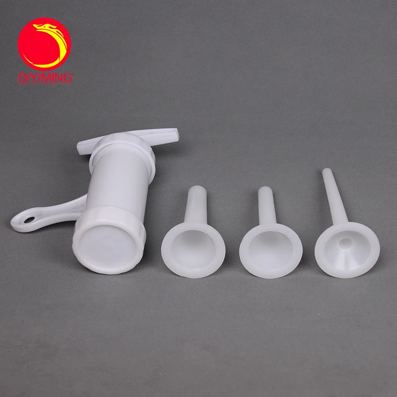 Простой Suasage выдавливатель для пищевых продуктов ручной мясной колбасы Машина