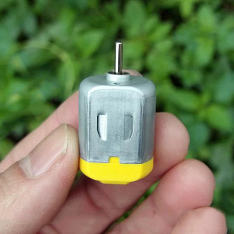 Стандартный мотор микро мини 130 двигатель постоянного тока 6V 12V 13300 об/мин