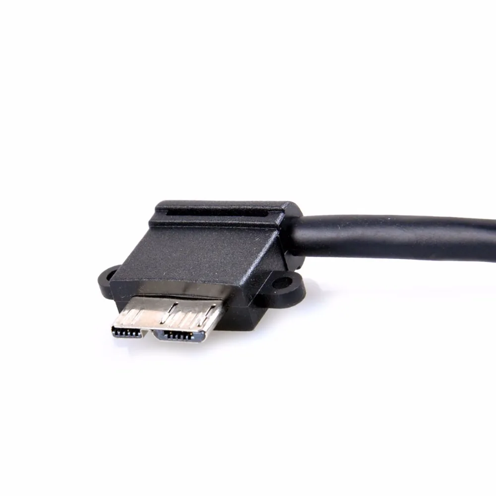 27 см длинные 90 Градусов влево Под Углом USB 3.0 Мужчина к Micro B Мужской Данных