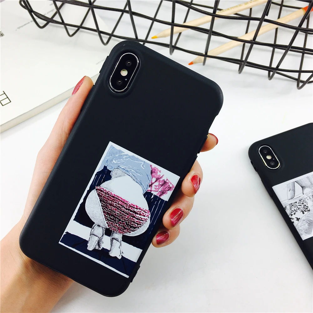 Книги по искусству абстрактный комиксов сексуальное тело чехол для телефона Iphone