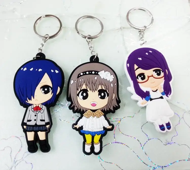 8 шт./лот Токийский Гуль Kaneki Ken Touka Kirishima Shuu Tsukiyama брелки из ПВХ|pvc figure|tokyo ghoultouka kirishima |