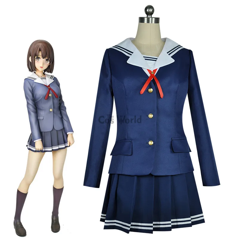 Saekano: как вырасти скучную подругу кату Мегуми касымигаока утаха школьная форма