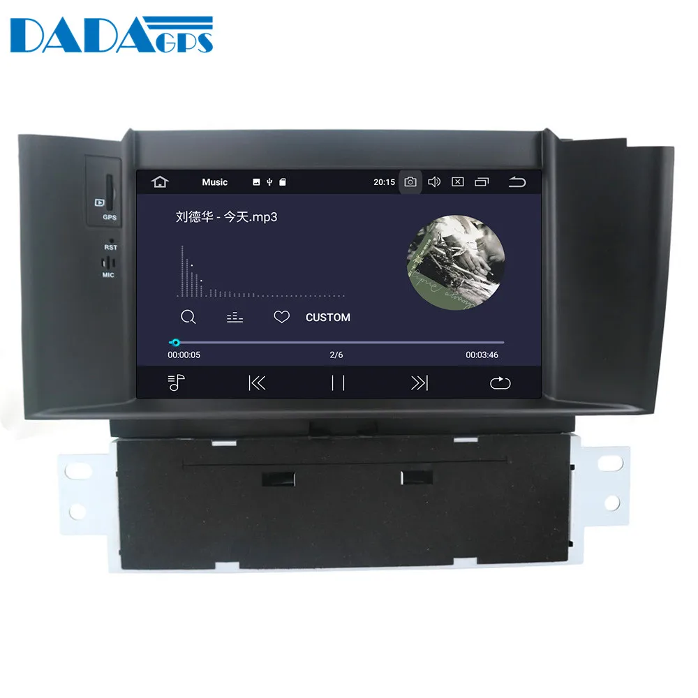 Автомагнитола для Citroen C4 C4L DS4 стерео система с 7 &quotIPS экраном Android 9 0 GPS FM RDS DVD BT Wi Fi