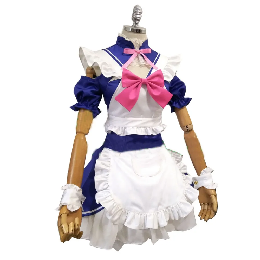 2019 Fate Grand Order Шевалье ЭПОН костюмы для косплея Горничная Косплей Костюм на заказ