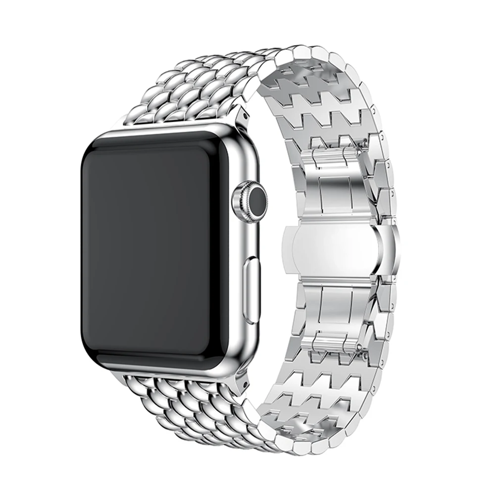 Ремешок для apple watch band 42 мм/38 мм/44 мм/40 мм металлический браслет iwatch series 4/3/2/1|Ремешки