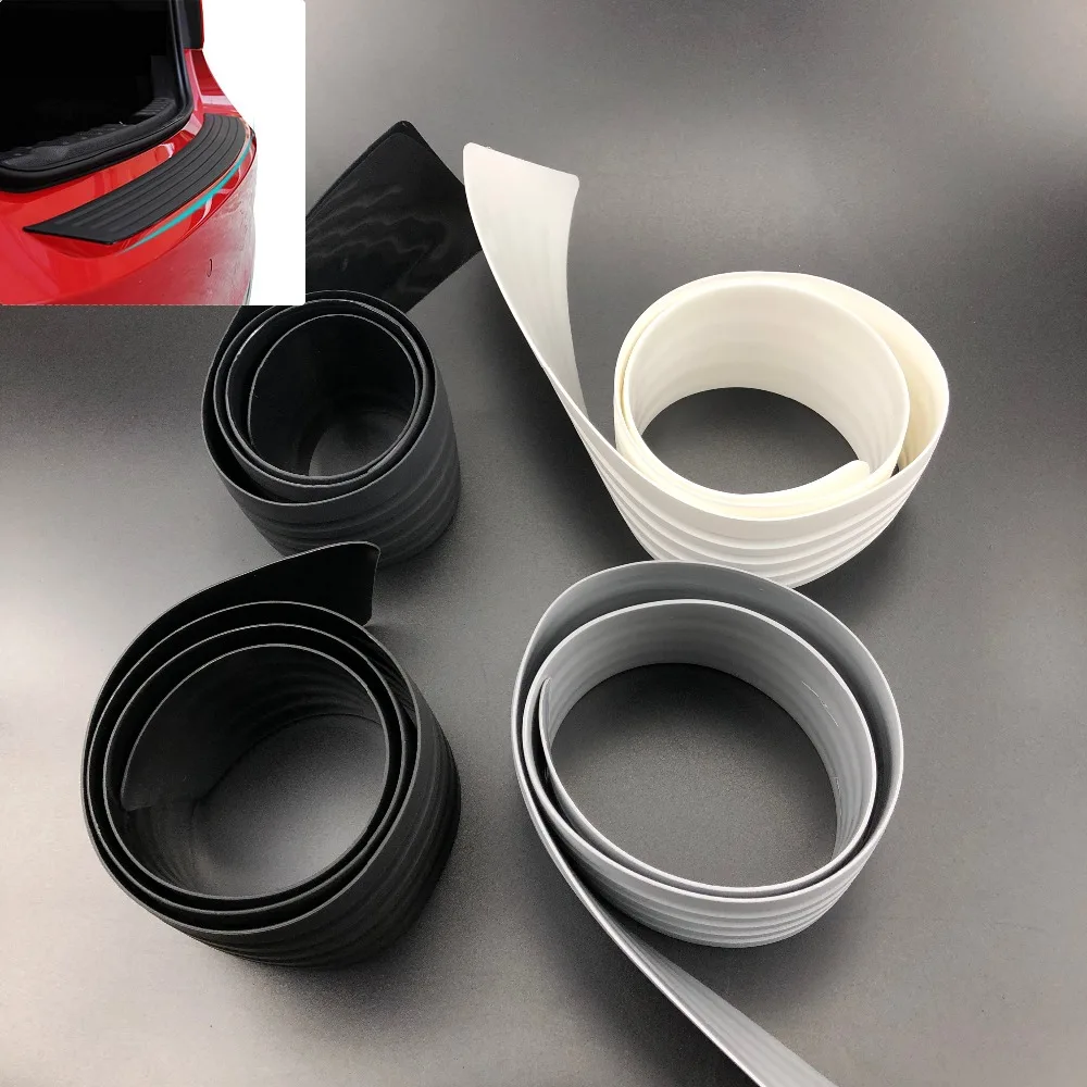 Защита для заднего бампера Резиновая Защитная лента защиты от царапин 90 х8