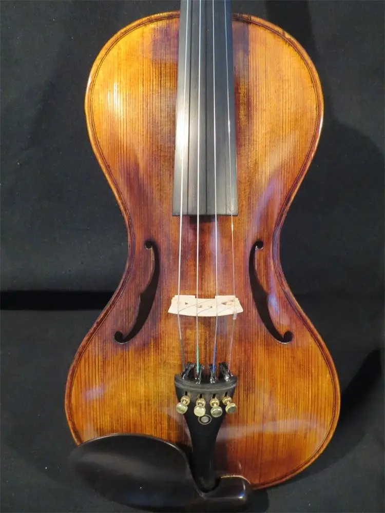 Копия старой готовой скрипки в стиле барокко Марка песни маэстро 4/4 сладкий звук