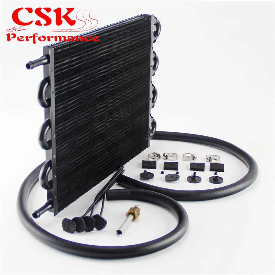 8 ряд Алюминий пульт дистанционного управления масляный радиатор/автоматический