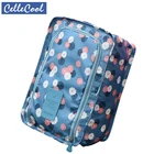 Сумка для обуви CelleCool, водонепроницаемая сумка для обуви, дорожная сумка, портативный органайзер для обуви, Сортировочная сумка с замком на молнии для домашнего хранения