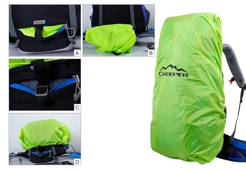 Creeper 65L Профессиональный Открытый Мешок Спорт Большие Плечи Рюкзак