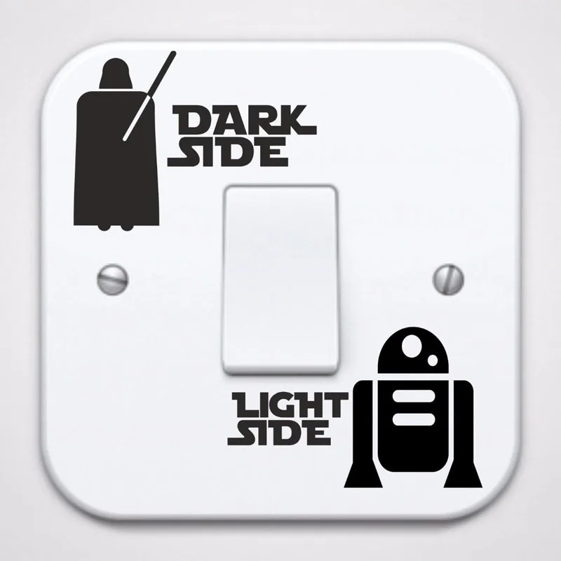 Горячая Распродажа новые 3d наклейки на стену для детей комнаты Звездные войны