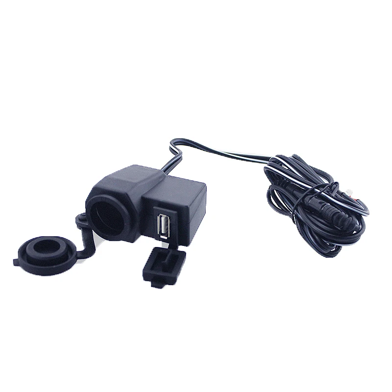 Водонепроницаемая розетка на руль мотоцикла 12 В 5 В|cigarette lighter socket usb|power motorcyclecigarette