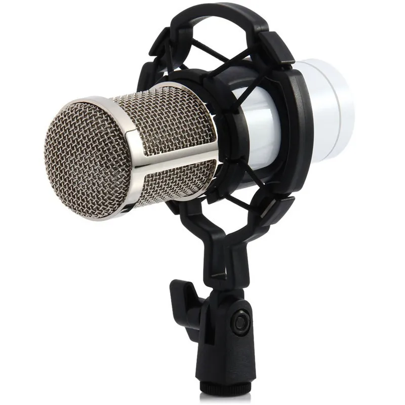 

Studio Recording Microphone Shock Mount Holder Condenser Mic Clamp Clip Stand Broadcast For BM 800 700