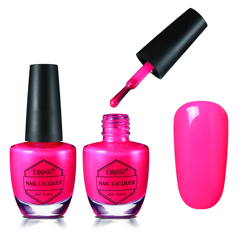Elite99 10 мл Лак Для Ногтей Стойкий великолепный Vernis a Ongle Nagellak маникюрная эмаль для ногтей DIY - Цвет: 1558