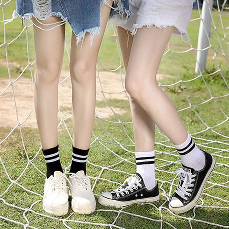 SGEDONE/2018 Лидер продаж 5 цветов два бара Классические носки в полоску для влюбленных