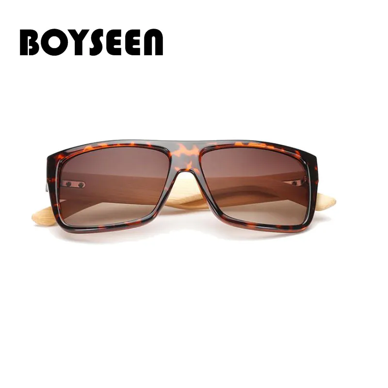 BOYSEEN новые бамбуковые солнцезащитные очки для мужчин и женщин Деревянные