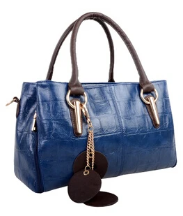 The new wave of female senior oil wax leather bag first layer handbags Advanced Leather C030 | Багаж и сумки